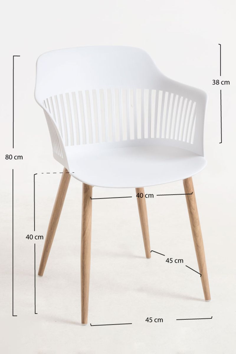 Chaise Lisy - Idéal pour votre jardin ou salon
