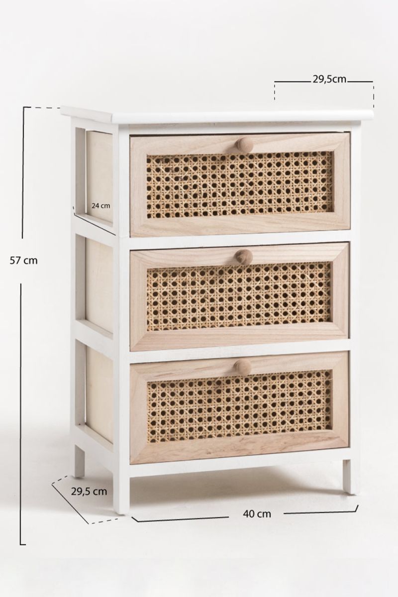 Commode Large Loney 3 Tiroirs