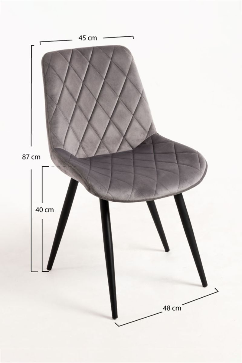 Chaise Min Velours